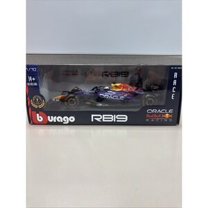 BBURAGO 1/18 - RED BULL RB19 - WORLD CHAMPION WINNER LAS VEGAS GP 2023 (M. VERST